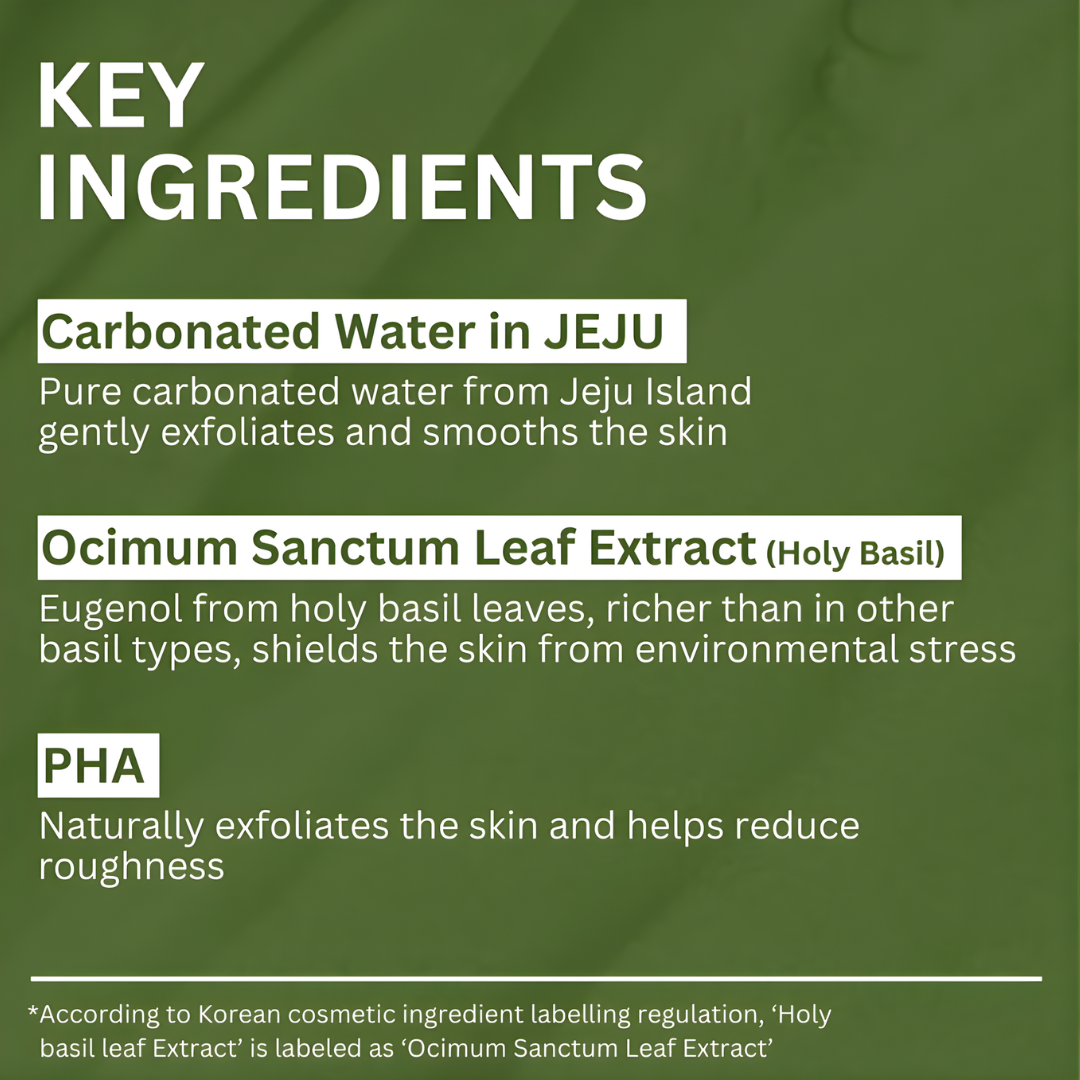 Daily Reminder™ - Holy Basil Bubble Deep Mask