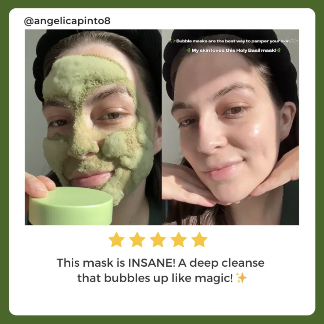 Daily Reminder™ - Holy Basil Bubble Deep Mask