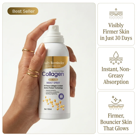 Daily Reminder Firming Collagen Spray - firmer, lifted, and radiantly yours.